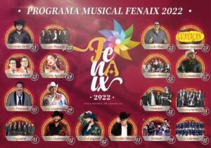The official Ixtapaluca fair in 2022.  program