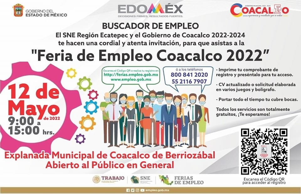 Feria del Empleo Coacalco 2022