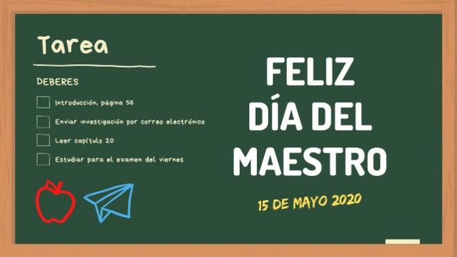Tarjetas y frases cortas para el Día del Maestro | 15 de mayo - Unión EDOMEX