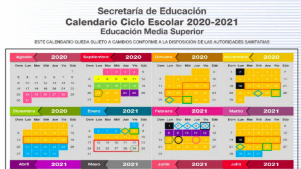 Calendario Escolar 2022 Media Superior Edomex Gob Imagesee