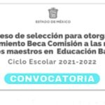 Convocatoria Beca Comisión a Maestros en Educación Básica 2021-2022 Foto: Especial