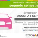 Verificación vehicular Edomex 2021. Último día para verificar engomado rosa Foto: Especial