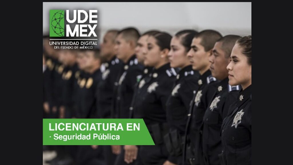 Universidad Digital del Estado de México. Convocatoria licenciatura en Seguridad Pública Foto: Especial