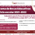 Becas Tlalnepantla 2021: Calendario de pagos del primer y segundo semestre Foto: Especial