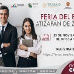 Feria del empleo Atizapán de Zaragoza 2021. Vacantes con sueldos de 20 mil pesos Foto: Especial