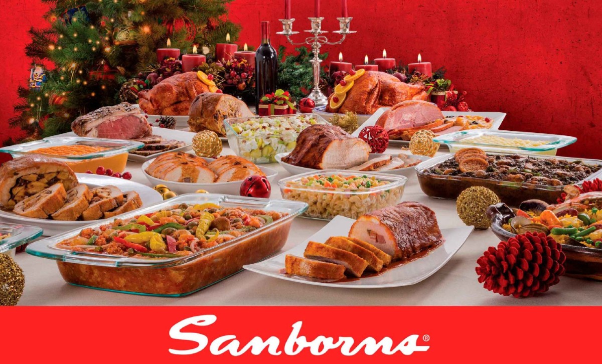 Cenas para Año Nuevo 2022 a domicilio. Conoce el menú especial de Sanborns  - Unión EDOMEX