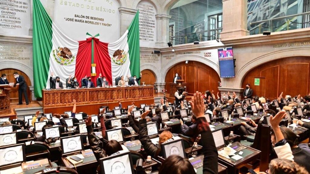 Calendario oficial 2022 del Congreso del Estado de México en PDF Foto: Especial