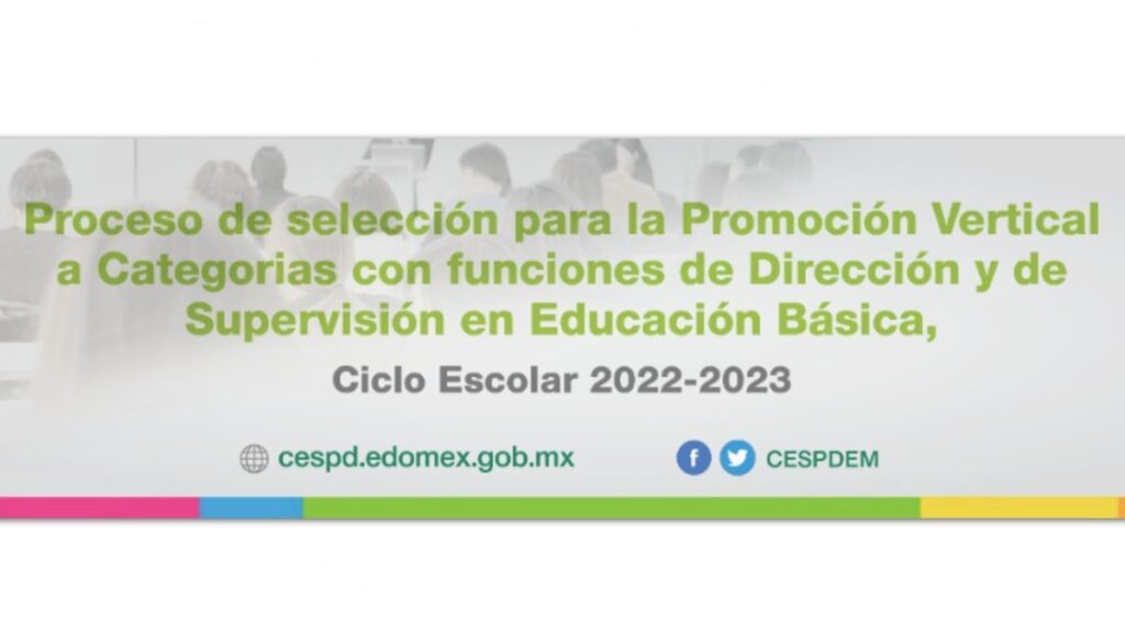 Convocatoria Promoción Vertical en Educación Básica Edomex 2022. Chécala Foto: Especial
