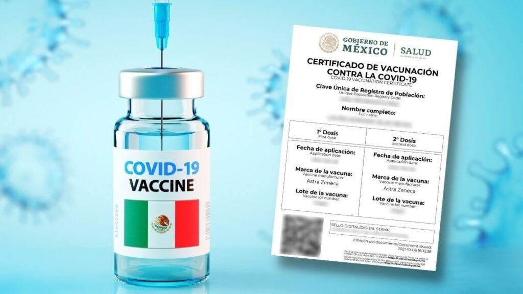 Certificado de vacunación Covid Toluca 2022. Aquí lo puedes descargar Foto: Especial