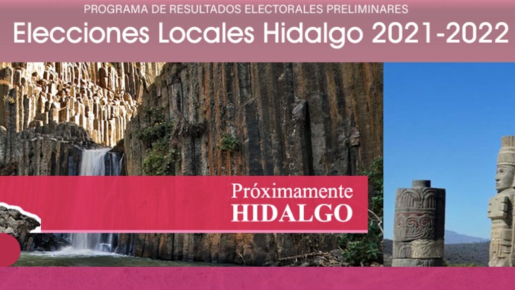 PREP Hidalgo 2022. Conoce los resultados al momento Foto: Especial