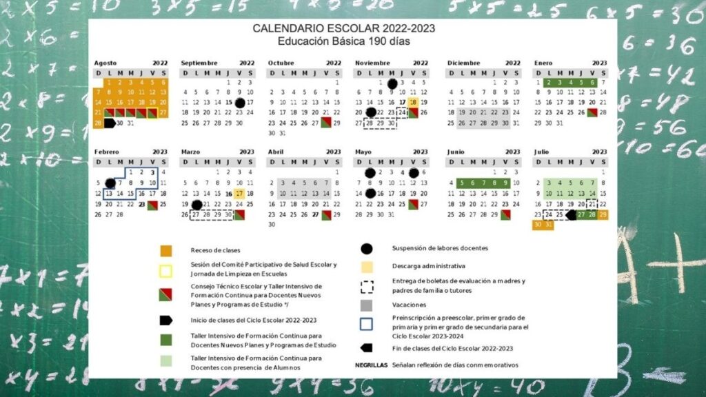 Calendario escolar 2022 a 2023 Estado de México. DOF publica acuerdo de la SEP Foto: Especial