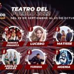 Cartelera Feria de Pachuca 2022 Teatro del Pueblo. Te dejamos el oficial en PDF Foto: Especial