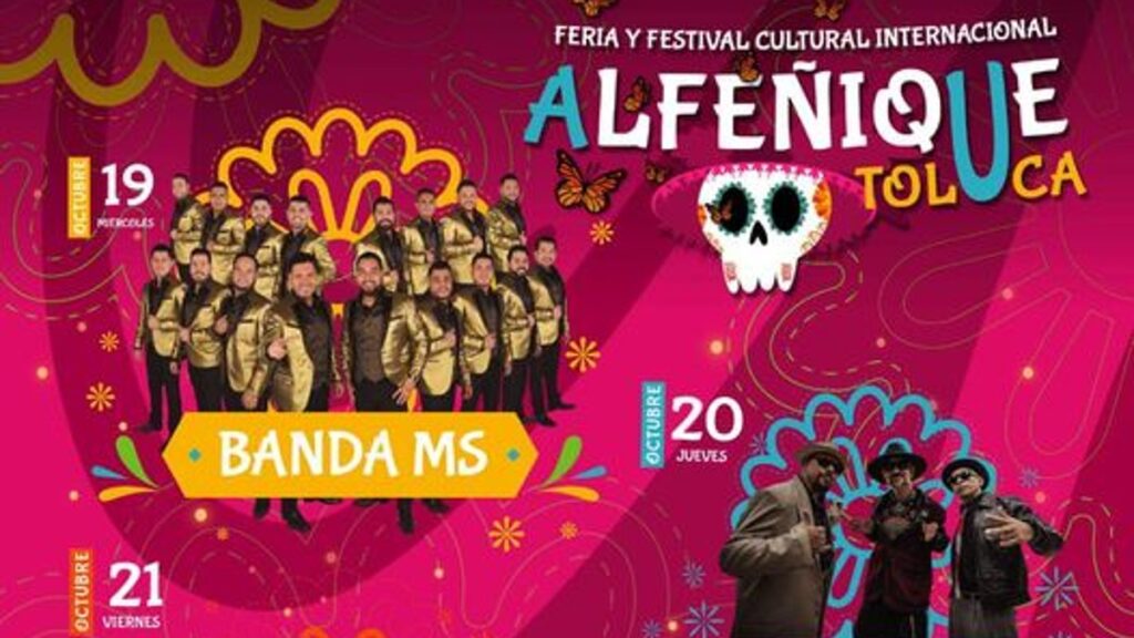 Feria del Alfeñique Toluca 2022. Checa el presunto cartel Foto: Especial