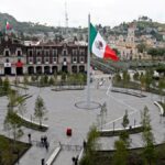 Plaza de los Mártires Toluca. Conoce los detalles y fotos de la remodelación Foto: Especial