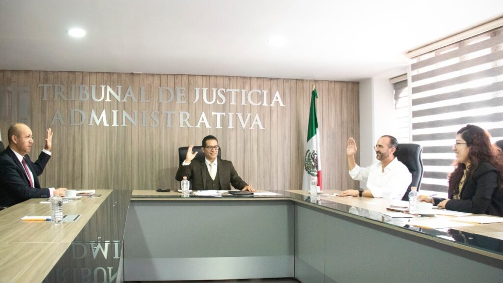 Tribunal de Justicia Administrativa del Estado de México. Calendario oficial 2023 Foto: Especial