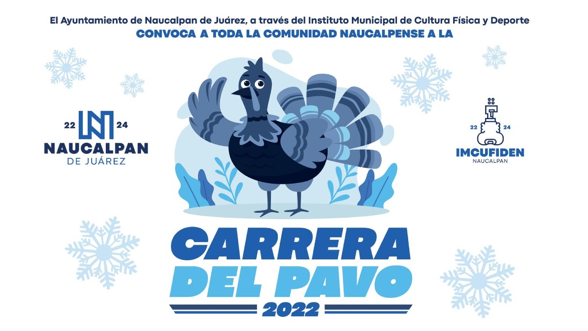 Carrera del Pavo Naucalpan 2022. Fecha, registro y premios