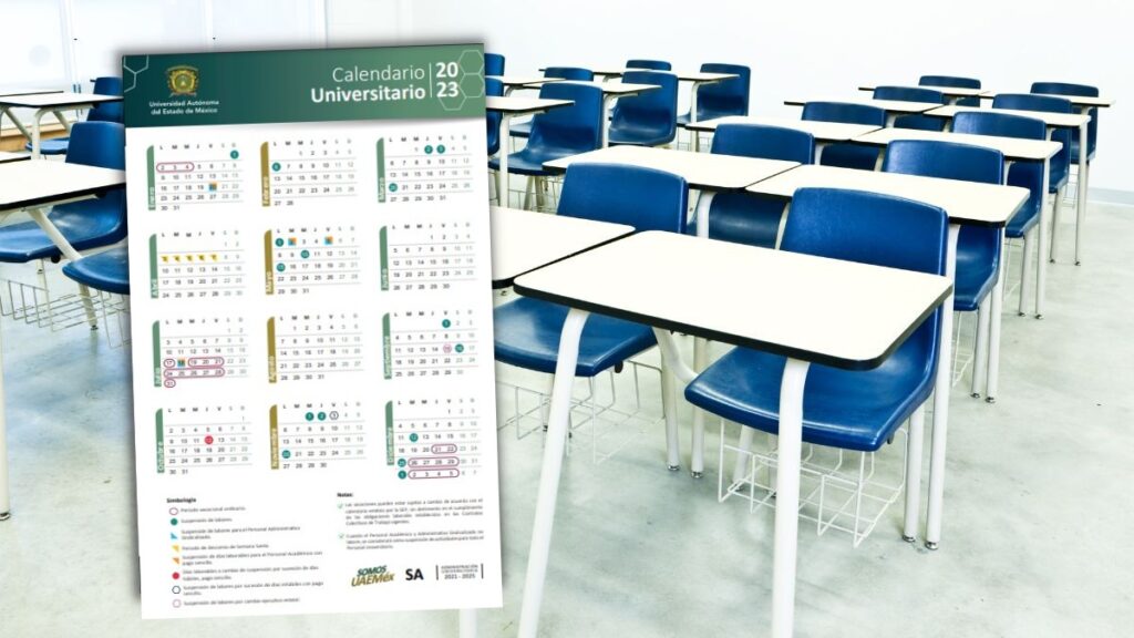 Calendario Universitario UAEMex 2023. Aquí lo puedes descargar en PDF Foto: Especial
