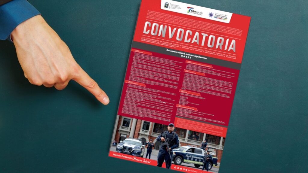 ¿Quieres ser policía municipal de Tlalnepantla? Checa requisitos y registro en la convocatoria 2023 Foto: Especial