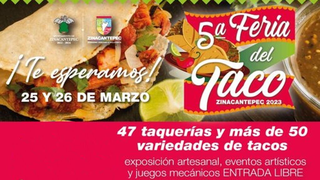 Feria del Taco Zinacantepec 2023. ¿Cuándo será el concierto de la Banda El Recodo? Foto: Especial